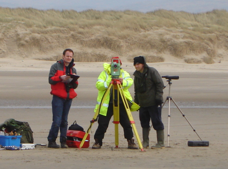 Setting up the Total Station